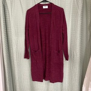 Old Navy cardigan, size 14/16 fits like a woman’s medium